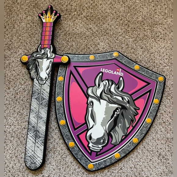 Legoland Foam Sword and Shield - Picture 1 of 4